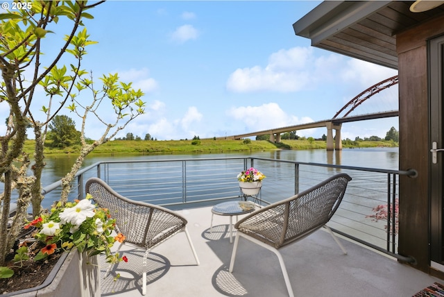 14569 NW Larson Rd Unit 13, Portland, OR 97231 - balcony with a water view