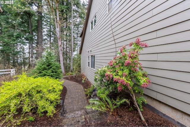 view of property exterior