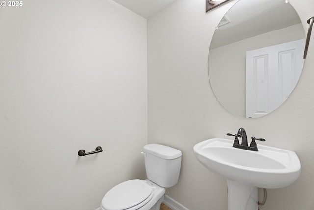 3504 NE Garfield St, Camas, WA 98607 - bathroom with toilet and baseboards