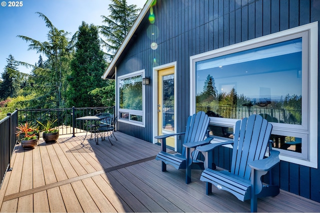 view of deck