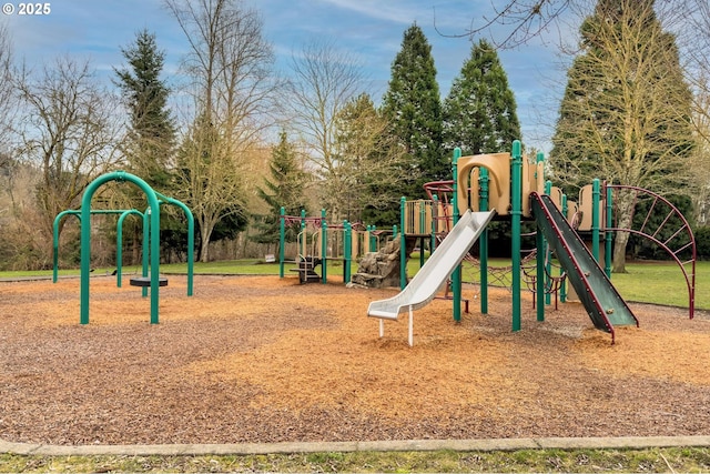 view of community playground