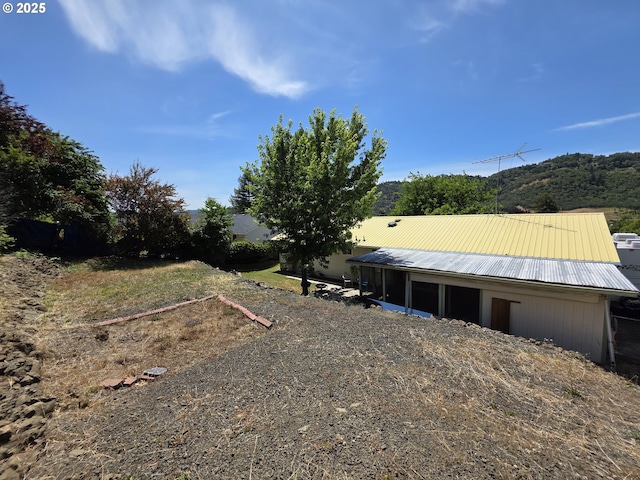 4545 Ridenour St, Roseburg, OR 97470 - view of yard featuring a sunroom