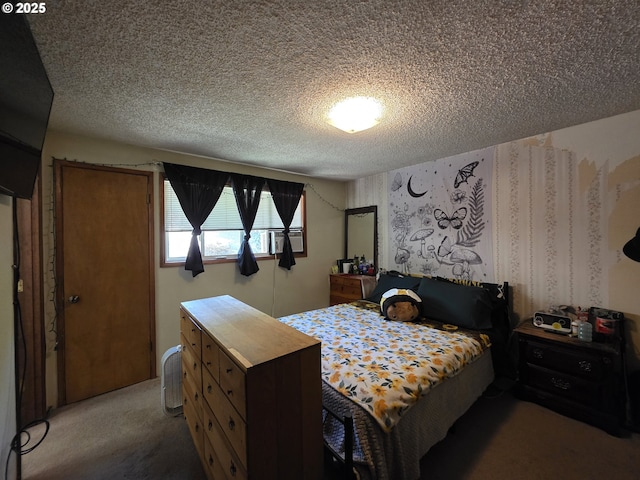 4545 Ridenour St, Roseburg, OR 97470 - bedroom featuring a textured ceiling and light colored carpet