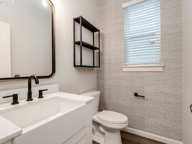 6820 N 89th Loop, Camas, WA 98607 - bathroom with vanity and wood finished floors