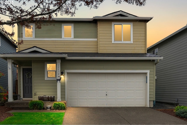 15574 Bachelor Ave, Sandy, OR 97055 - view of front of property featuring a garage and driveway