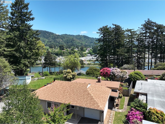 337 Spruce Dr, Brookings, OR 97415 - view of mountain background featuring a large body of water