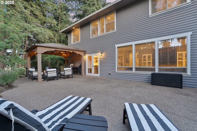 11712 Finnegans Way, Oregon City, OR 97045 - view of patio featuring a gazebo and outdoor lounge area