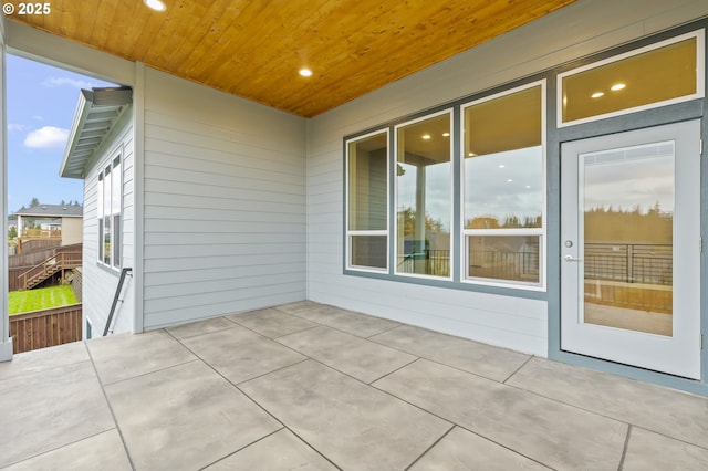 view of patio / terrace