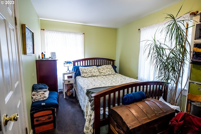 bedroom featuring carpet floors