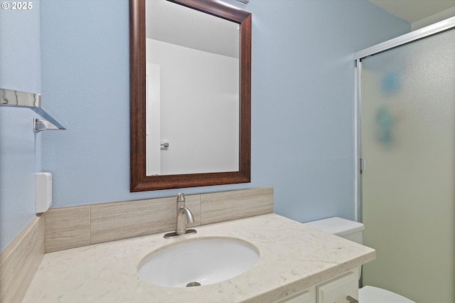 2320 SW Canby Ct, Portland, OR 97219 - bathroom with vanity and a shower stall