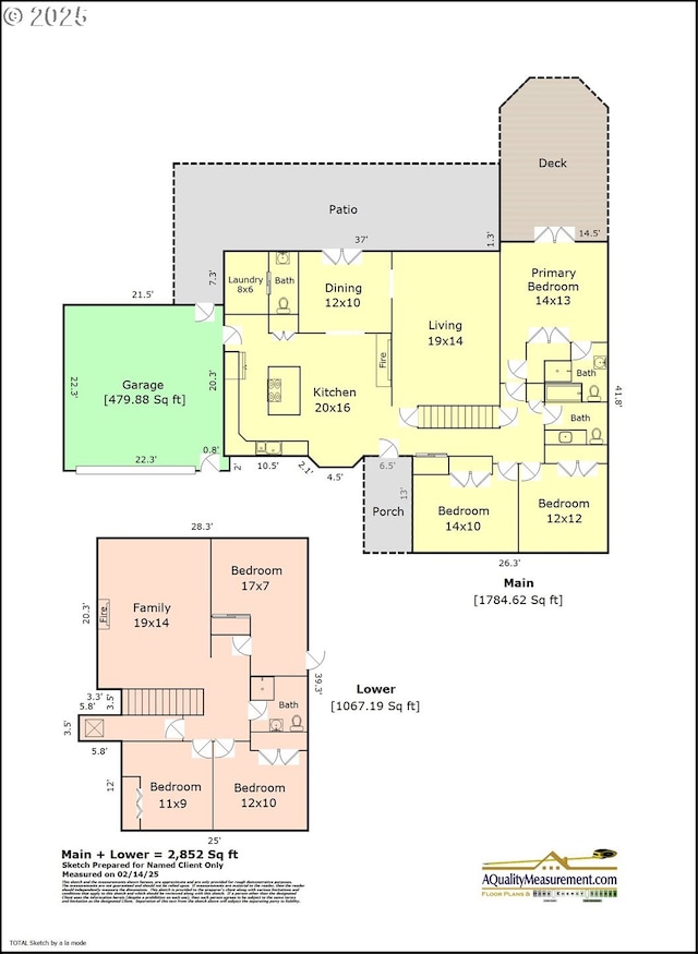 17243 Fernwood Dr, Lake Oswego, OR 97034 - room layout