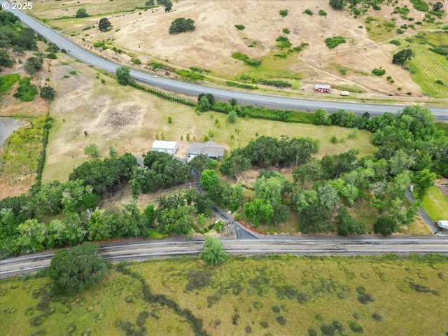 445 Hatfield Dr, Roseburg, OR 97470 - aerial view of property and surrounding area featuring rural landscape