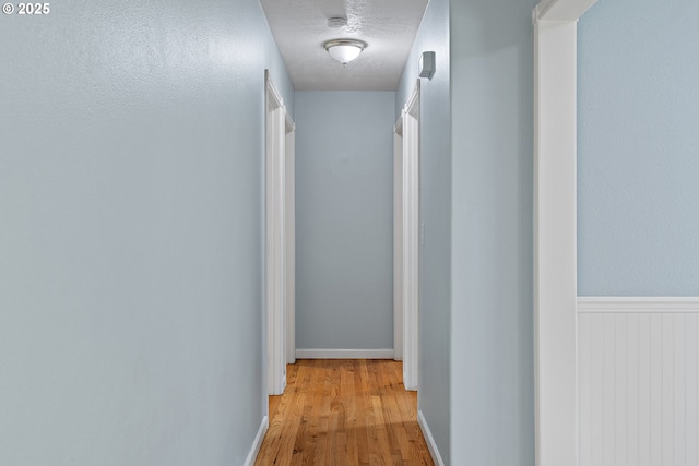 16880 Tracy Ave, Lake Oswego, OR 97035 - hallway with light wood-style floors and a textured ceiling