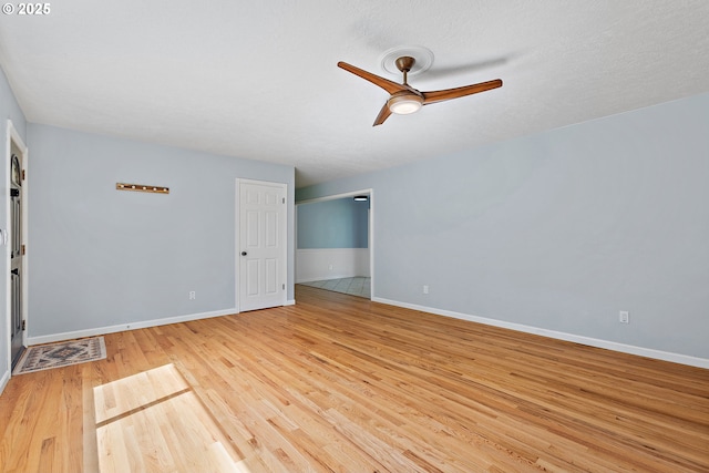 16880 Tracy Ave, Lake Oswego, OR 97035 - spare room featuring light wood-style flooring and ceiling fan