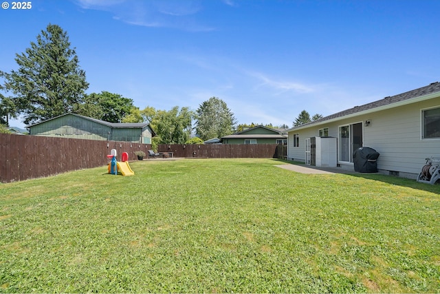 3606 Walnut Ln, Tillamook, OR 97141 - view of yard featuring a patio