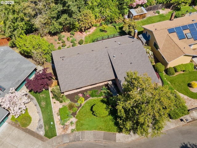 bird's eye view