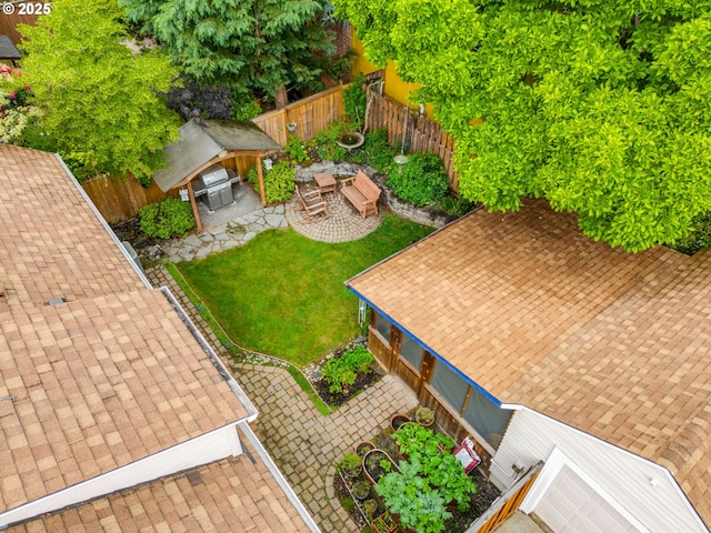 aerial view