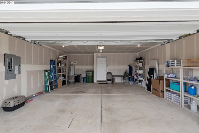 822 Spyglass Dr, Bandon, OR 97411 - garage with electric panel