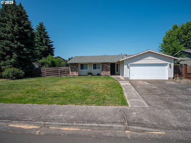 841 NE Kathryn St, Hillsboro, OR 97124 - single story home featuring a garage and concrete driveway