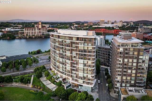 949 NW Overton St Unit 1304, Portland, OR 97209 - view of urban area featuring a notable bridge and a large body of water