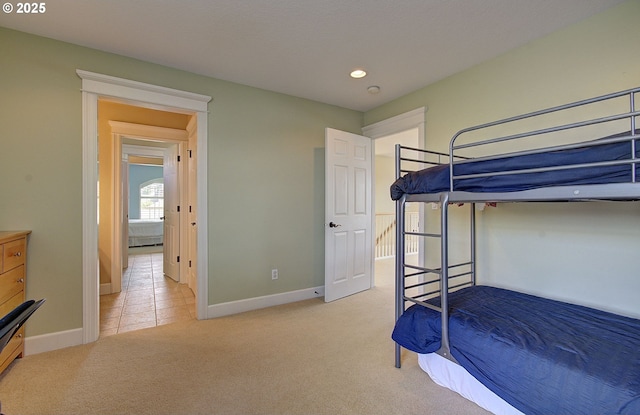 3313 NW Sierra Dr, Camas, WA 98607 - unfurnished bedroom with carpet floors, recessed lighting, and baseboards