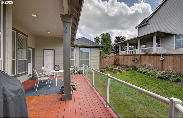 3313 NW Sierra Dr, Camas, WA 98607 - view of wooden deck