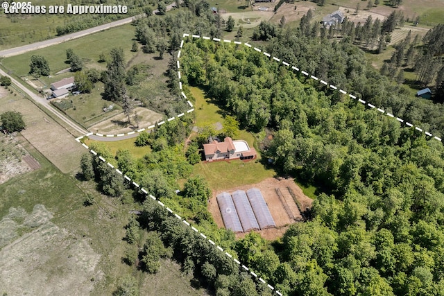 28788 Gimpl Hill Rd, Eugene, OR 97402 - aerial view of property and surrounding area with rural landscape