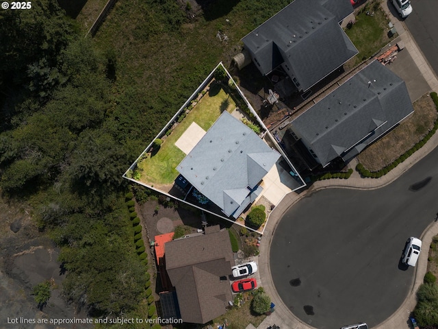 7115 NE Benton Pl, Newport, OR 97365 - view of property location featuring property boundaries highlighted