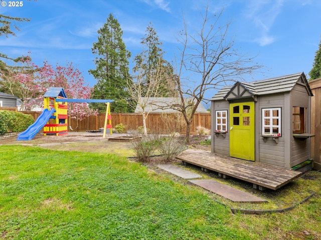 8978 SW Terreton Pl, Portland, OR 97223 - view of yard with a playground