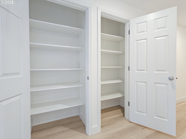 view of closet