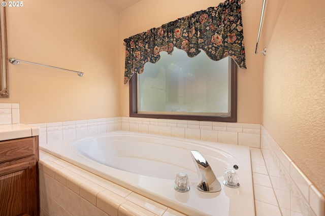 16402 SE Teal Ct, Damascus, OR 97089 - full bathroom with a garden tub and vanity