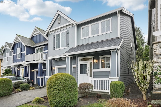 view of townhome / multi-family property