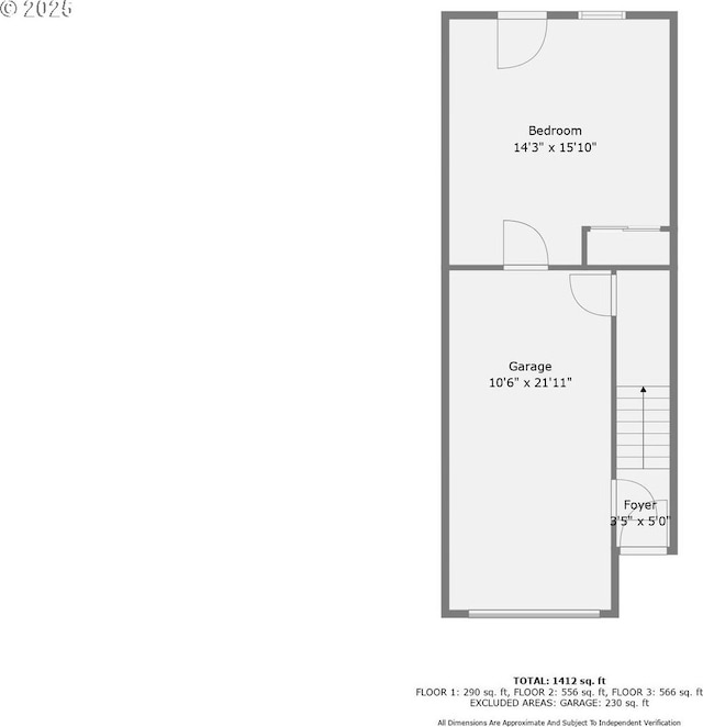 18445 SW Stepping Stone Dr Unit 16, Beaverton, OR 97003 - home floor plan