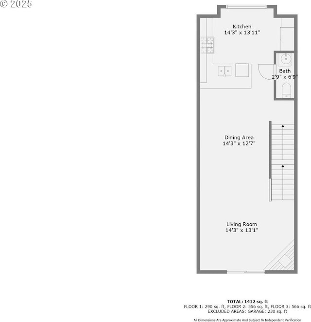 18445 SW Stepping Stone Dr Unit 16, Beaverton, OR 97003 - property floor plan