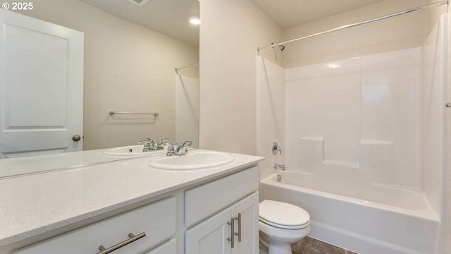 2873 V St, Springfield, OR 97477 - full bathroom featuring vanity and  shower combination