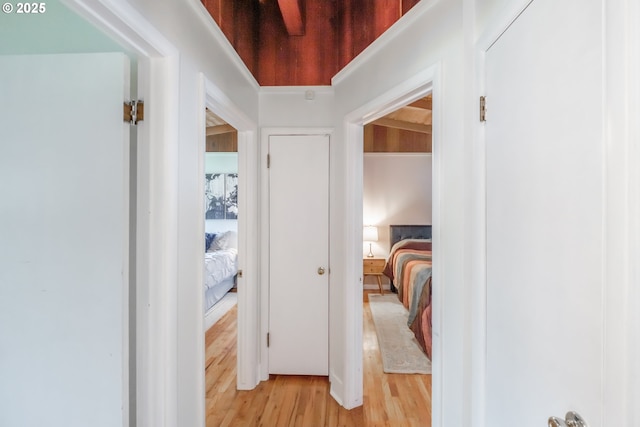 742 Shangri La Ave, Salem, OR 97303 - hallway featuring light wood finished floors