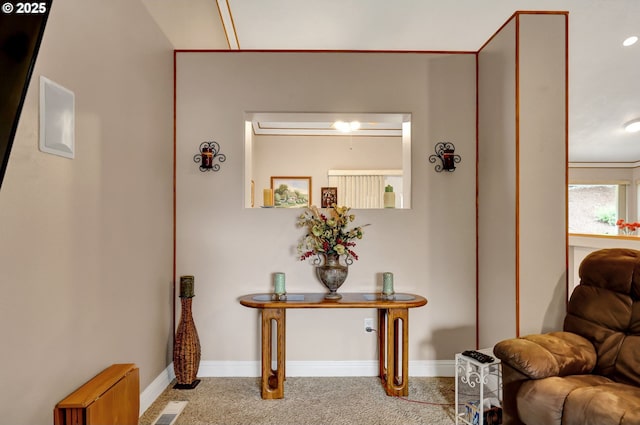1565 Fairview Pl, Cottage Grove, OR 97424 - corridor featuring carpet and baseboards