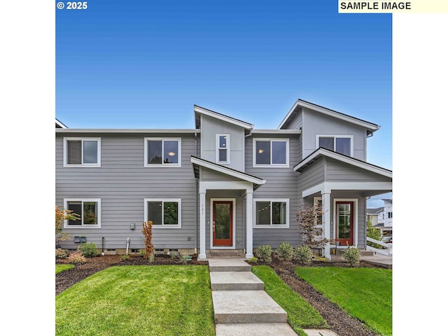 856 Eaden St, Woodburn, OR 97071 - view of front of home with a front yard