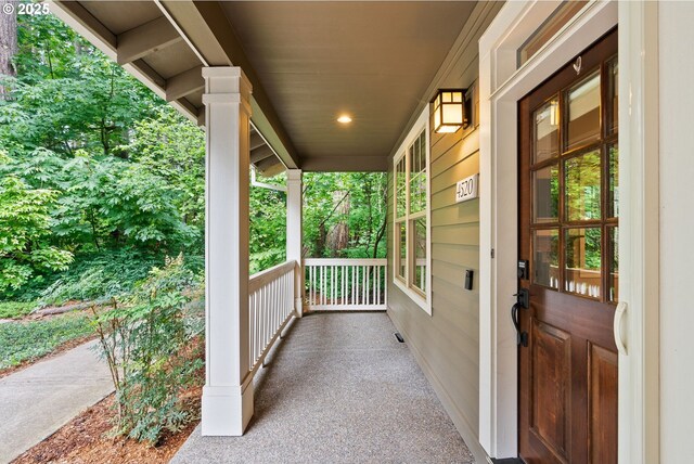 4520 Trillium, Woods, Lake Oswego, OR 97035 - view of covered porch