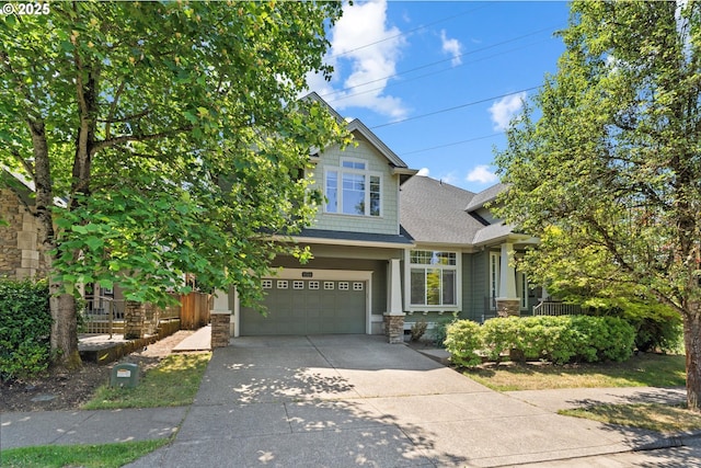 11168 SW Brown St, Tualatin, OR 97062 - craftsman house featuring an attached garage and concrete driveway