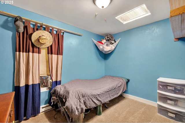 1224 Coal Creek Rd, Longview, WA 98632 - bedroom with carpet flooring and a baseboard heating unit