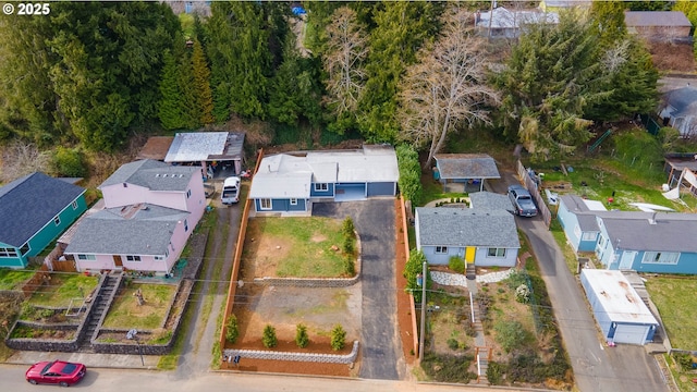 1751 S 19th St, Coos Bay, OR 97420 - drone / aerial view with a residential view