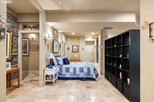 25003 NW 4th Ct, Ridgefield, WA 98642 - bedroom featuring stone tile floors