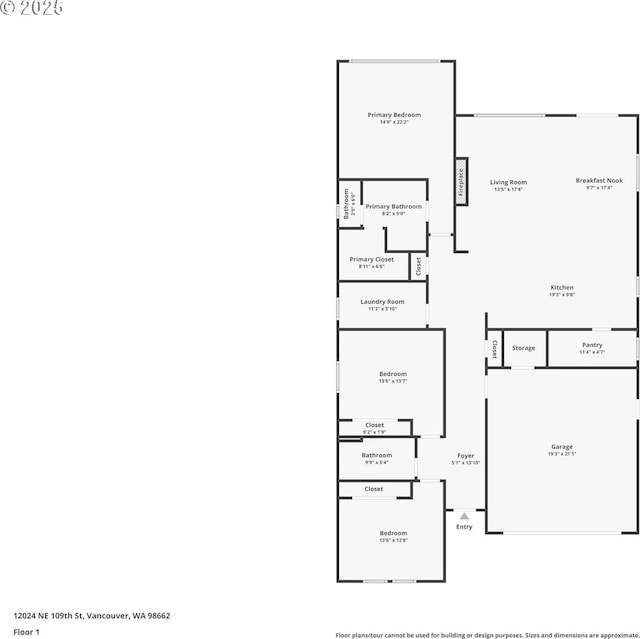 12024 NE 109th St, Vancouver, WA 98662 - plan