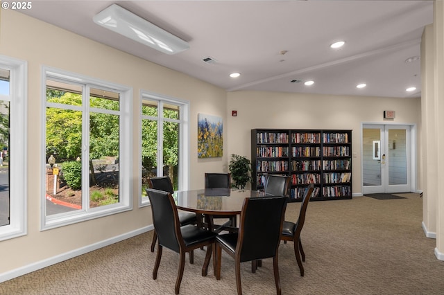 4873 NW Promenade Ter Unit 122, Portland, OR 97229 - carpeted dining room with recessed lighting