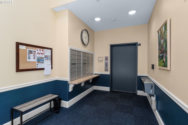 4873 NW Promenade Ter Unit 122, Portland, OR 97229 - view of home's community featuring mail area and recessed lighting