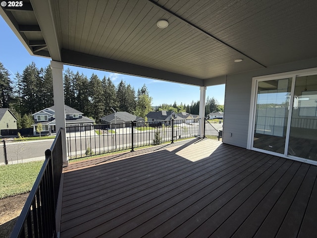 310 W 20th Way, La Center, WA 98629 - wooden deck featuring a residential view