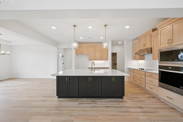 310 W 20th Way, La Center, WA 98629 - prairie-style home with concrete driveway and a garage