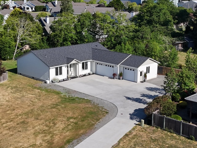 7205 Edge Cliff Dr, Brookings, OR 97415 - aerial perspective of suburban area