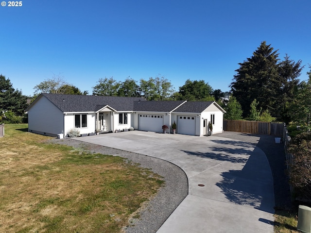 7205 Edge Cliff Dr, Brookings, OR 97415 - ranch-style house with a garage and concrete driveway